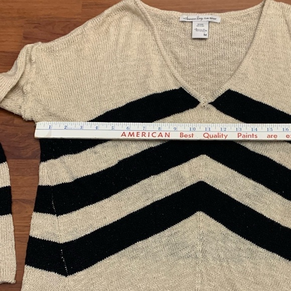 American Rag Y2K Chevron Striped Sweater - Picture 10 of 13